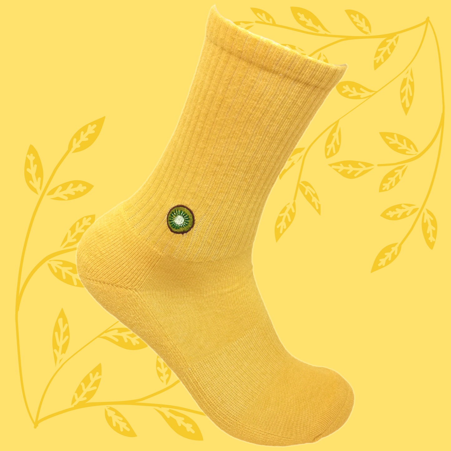Banana Yellow | OHKI SOCKS