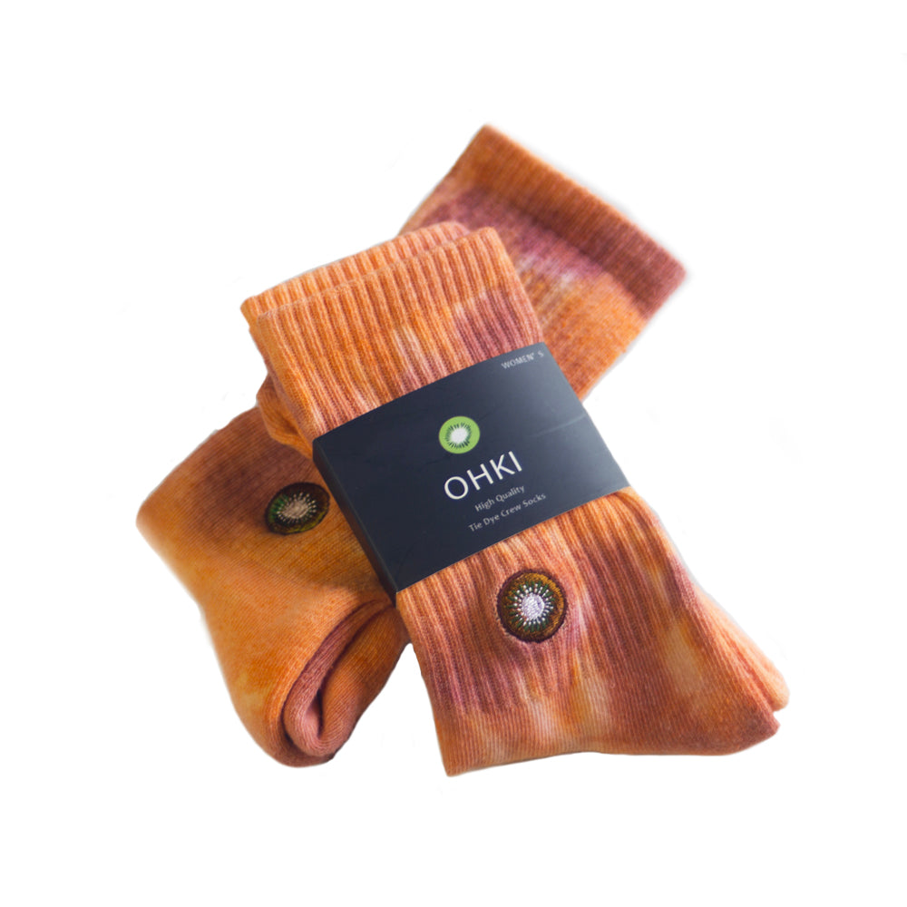 Sunburn Orange| OHKI SOCKS