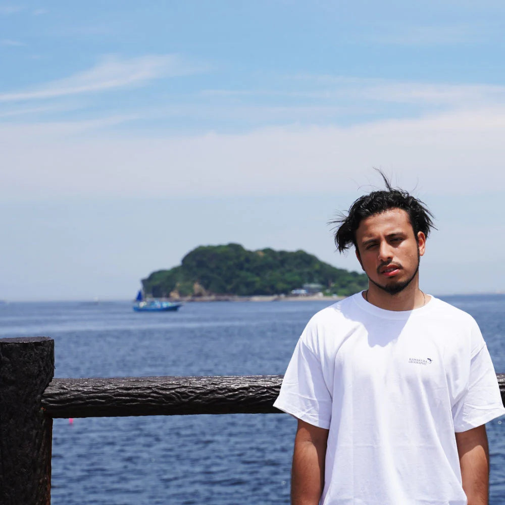 Enoshima WHITE | 江の島 白 | Kamakura T-Shirt