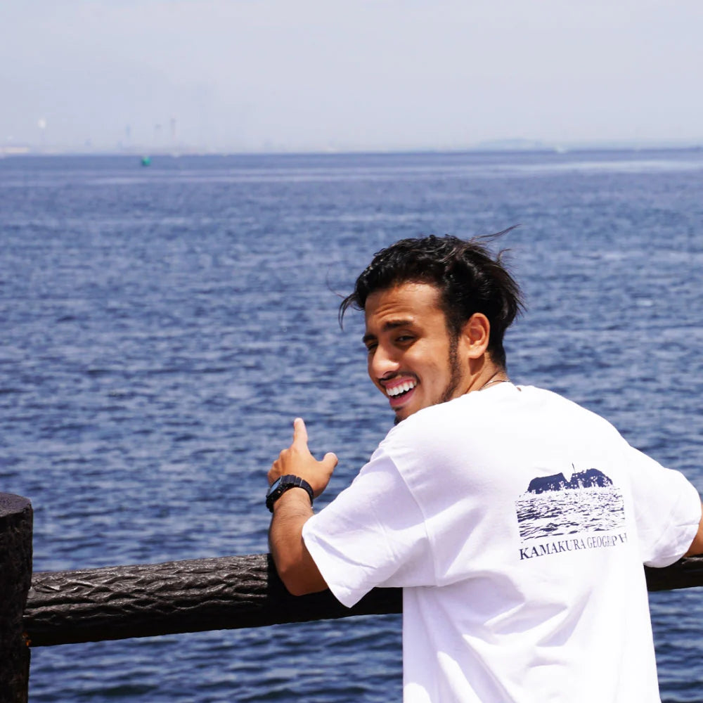 Enoshima WHITE | 江の島 白 | Kamakura T-Shirt