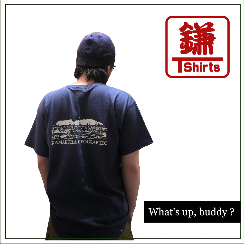 Enoshima NAVY | 江の島 紺 | Kamakura T-Shirt