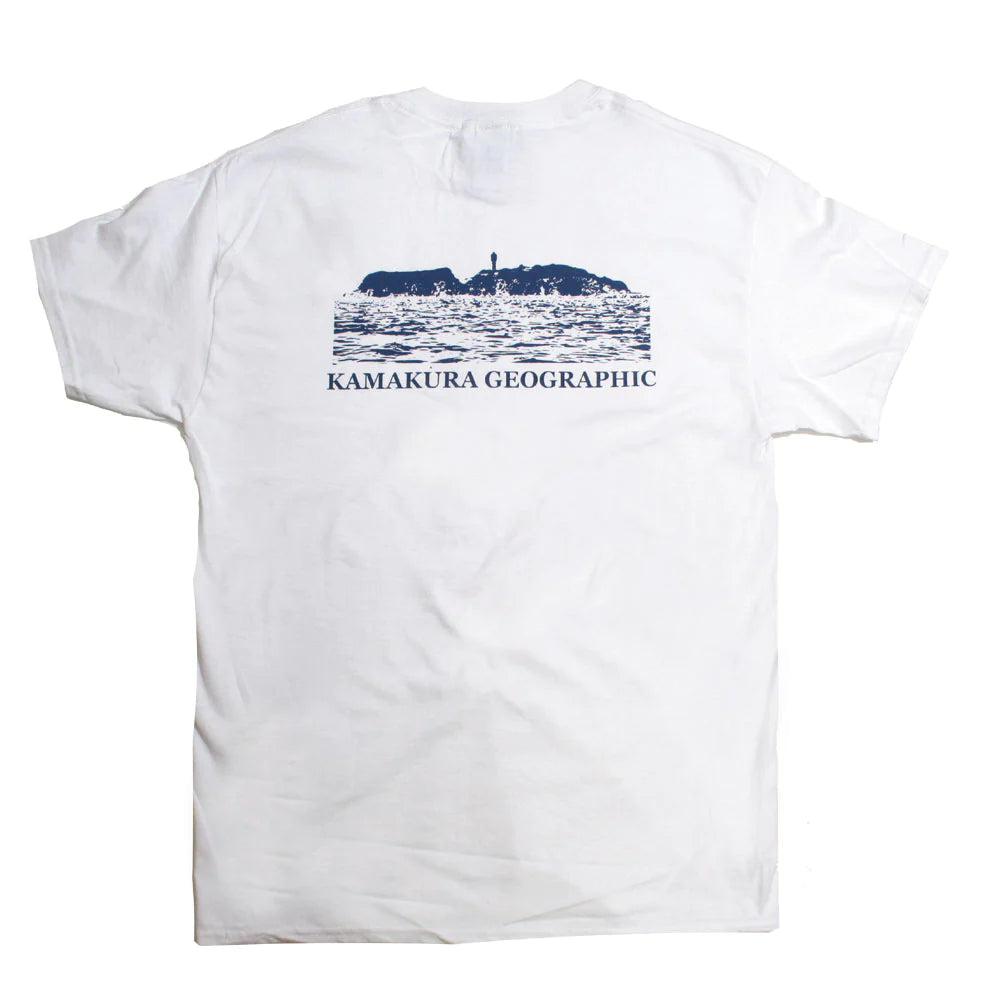 Enoshima WHITE | 江の島 白 | Kamakura T-Shirt