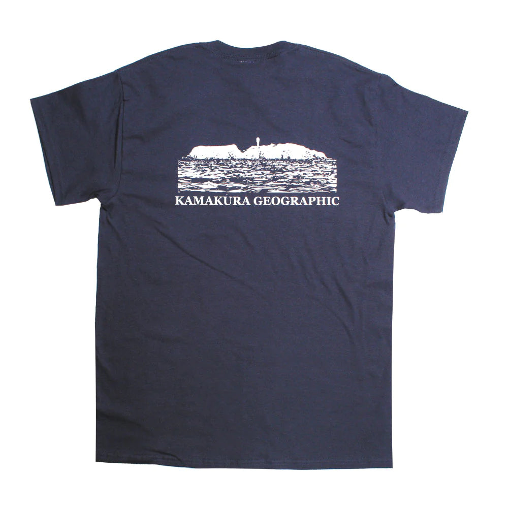 Enoshima NAVY | 江の島 紺 | Kamakura T-Shirt